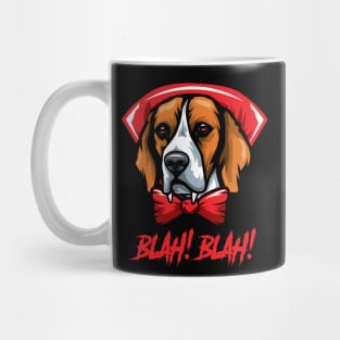 Beagle Halloween Vampire Mug